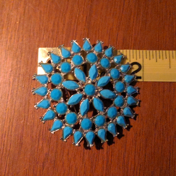 Vintage Turquoise Pin - Picture 3 of 5